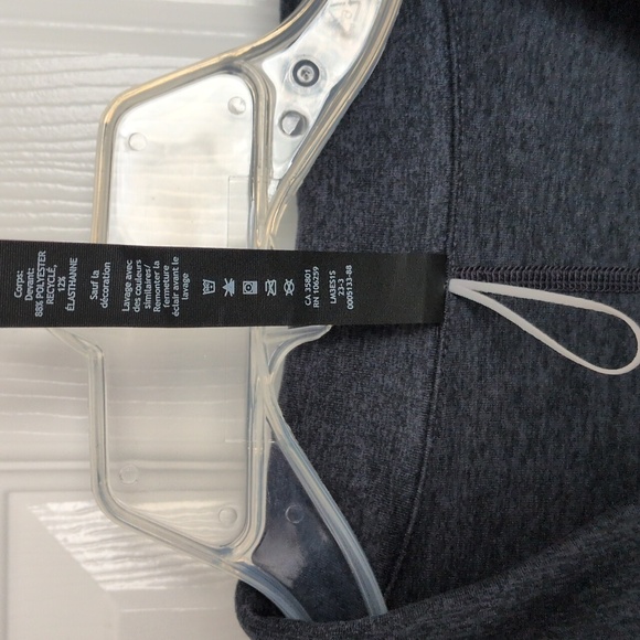 Lululemon Men's Soft Jersey Half Zip - Club Blue - XL - Picture 4 of 6